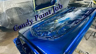 Before you spray candy paint! ￼ How to spray candy paint.