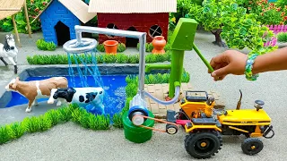 Top the most creatives science projects part #25 Sunfarming ! diy mini tractor plough machine