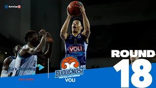 Turk Telekom tops Buducnost for second in Group A! | Round 18 Highlights | 2022-23 7DAYS EuroCup