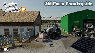 Buying Chickens, Planting Trees - The Old Farm Countryside - #3 Farming Simulator19 Timelapse Series