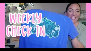 WEEKLY PROGRESS | SMALL BUSINESS UPDATE | EMBROIDERY BUSINESS | SMALL BUSINESS VLOG