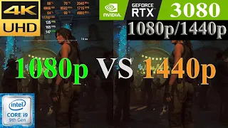 Shadow of the Tomb Raider: RTX 3080 | 9900K | 1080p VS 1440p | Max Highest Settings | FPS Benchmark