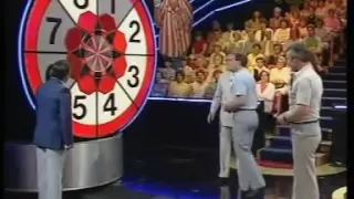 Bullseye - all prizes won on Bully's Prize Board. Will they gamble?