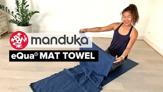 Manduka eQua Yoga Mat Towel Review | Why You Need a Yoga Mat Towel