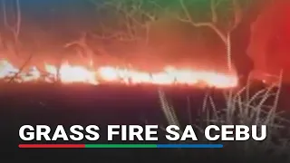 Grass fire sa Cebu