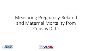 Measuring Pregnancy-Related and Maternal Mortality from Census Data