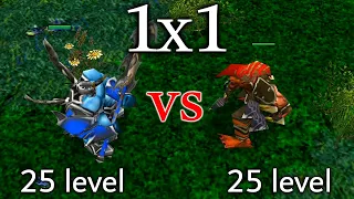 Sven vs Troll Warlord | 25 Level No items | WHO WILL BEAT?