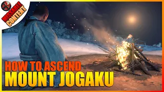 Ascend Mt Jogaku - The Undying Flame - Ghost Of Tsushima how to not freeze & Climb Mount Jogaku