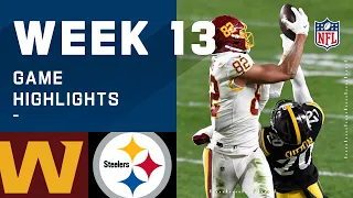 Washington Football Team vs. Steelers Week 13 Highlights | NFL 2020