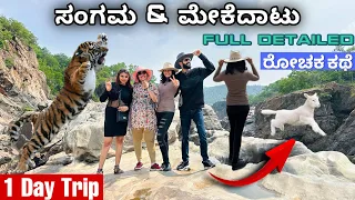 ಸಂಗಮ & ಮೇಕೆದಾಟು | Mekedatu Falls & Sangama | Mekedatu Full Review | Amul Vlogs