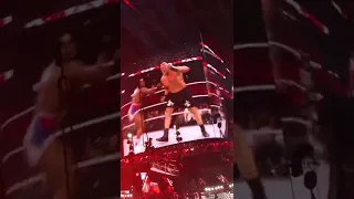 Brock Lesner wins WWE Championship at Day 1- live crowd reaction