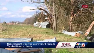Randolph County tornado confirmed by National Weather Service