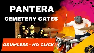 Drumless♬ Pantera - Cemetery Gates | no drums | no click |