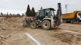 Kamyon Yolu Düzleme Hidromek 102B Supra Bekoloder || Hidromek HMK Backhoe Loader || Tractor Loader