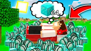 MINECRAFT ALE O CZYM ŚNISZ TO DOSTANIESZ?! GPLAY & LUMI