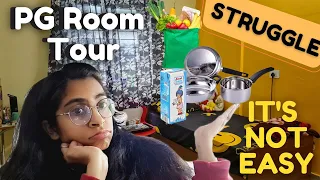 PG main rehna asaan nhi | PG Room Tour | Life of Engineer in  Bangalore