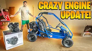 BUYING A 400CC MOTOR TO PUIT ON MY CHEAP AMAZON GO KART ! | BRAAP VLOGS