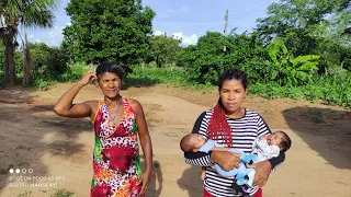 fomos conhecer Julinha a mãe de gêmeos no sítio cipauba de são José do Belmonte Pernambuco.