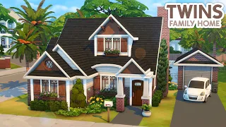 Twins Family Home // The Sims 4 Speed Build