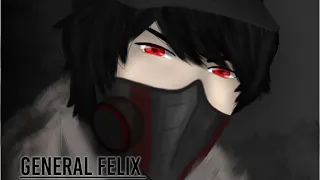 Fan Art Black Skull General Felix (Batworld)