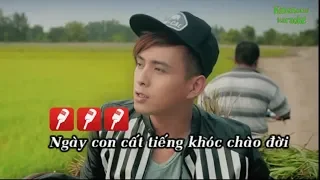 Nơi Ấy Con Tìm Về - Hồ Quang Hiếu - Karaoke