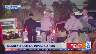 Car-to-car shooting leaves 1 dead, 1 hospitalized in Costa Mesa