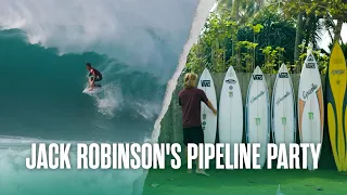 Jack Robinson's Pipeline Party, Best Waves Of The Week, and Harry Bryant's Stacked Hawaiian Quiver