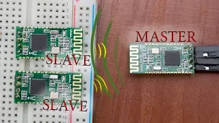 Bluetooth HC-08. Master and Slave role