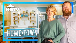 From Small Apartment to HUGE Home | Hometown | HGTV