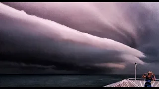 Weather Bomb Hits Cruise Ship in the English Channel  (Short Version)