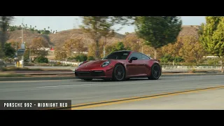 Porsche 992 Carrera S | Metallic Midnight Red