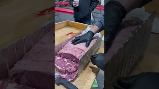 Cutting Steaks For SCA Steak Competition