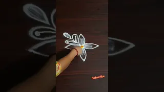 easy friday rangoli designs/3dot muggulu/kolams