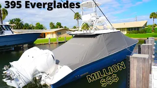 PROTECTING Your MILLION DOLLAR INVESTMENT! 395 Everglades Full Boat Cover!