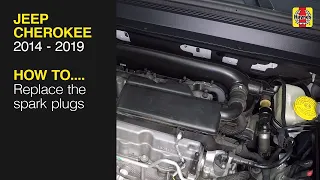 How to Replace the spark plugs on the Jeep Cherokee 2014 to 2019