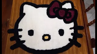 Making A Hello Kitty Rug With A Tufting Gun