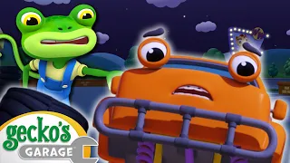Monster Truck Accident! | Go Gecko's Garage! | Kids Cartoons