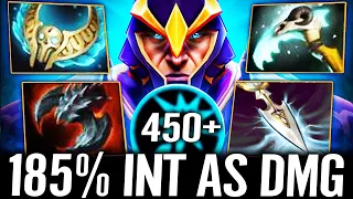 🔥 450+ INT Silencer Forgotten Carry — Revenant Brooch 185% INT as DMG Strongest Nuker Dota 2 Pro