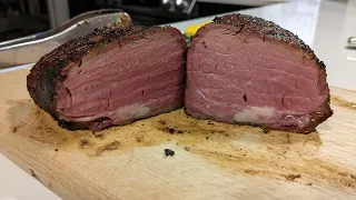 Beef tenderloin reverse sear