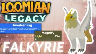 FALKYRIE is an Angelic BEAST! Roblox - Loomian Legacy PvP
