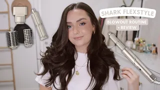 Shark Flexstyle Blowout Routine + Review!