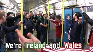We're Ireland and Wales ... (Ireland - Wales)