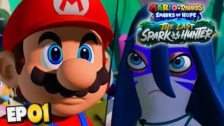 Mario Rabbids Sparks of Hope THE LAST SPARK HUNTER DLC Part 1 A NEW WORLD Gameplay Walkthrough