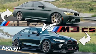 M5CS VS M3CS: Battle for the BEST M Sedan