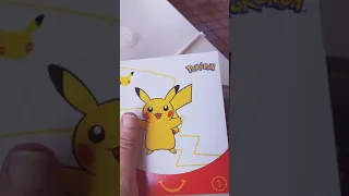 McDonald's Pokemon 25th Anniversary Happy Meal Cards are Here! Happy Meal Unboxing