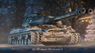 World of Tanks object 703 version ii - 6 Kills 8,9K Damage