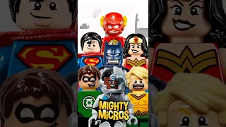Сделал Киборга и собрал всю LEGO Mighty Micros версию Лиги справедливости