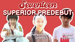 seventeen predebut is a different breed of chaos //6th Anniversary Ode