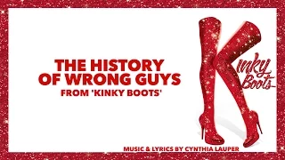 The History of Wrong Guys (from "Kinky Boots") Piano Instrumental Karaoke