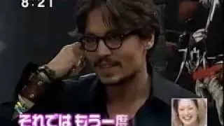Nahomi chan& Johnny Depp interview 5